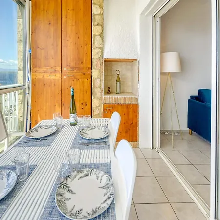Apartment With Barbecque Roses